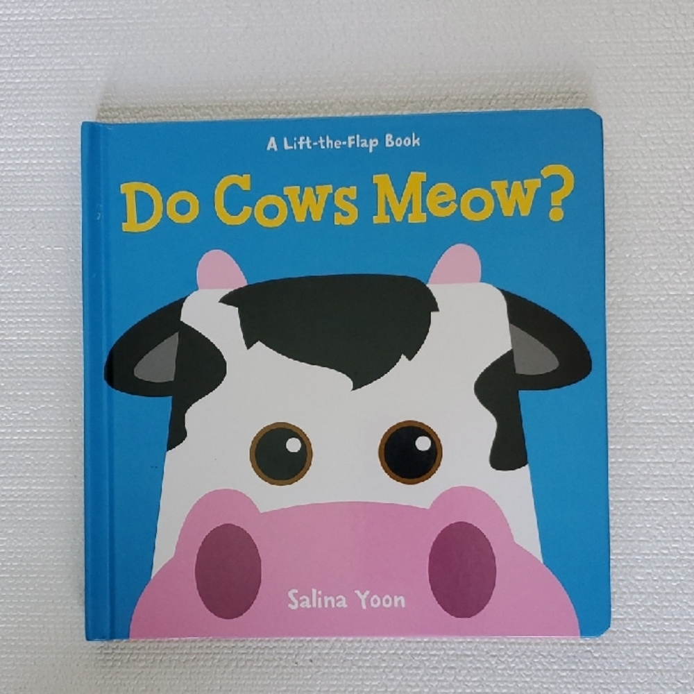 Do Cows Meow? A Lift-the-Flap Book NWT